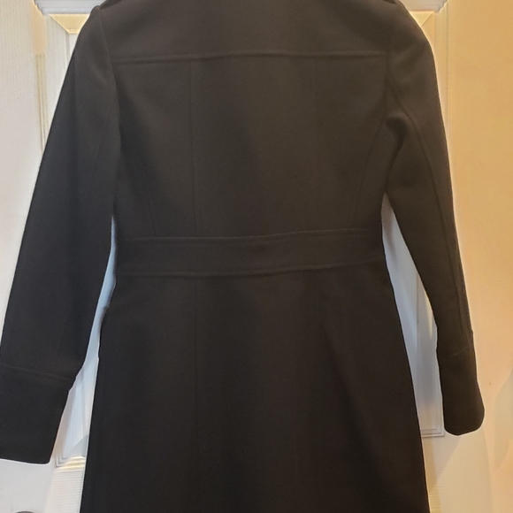 Banana Republic Black Wool Coat - Picture 5 of 5